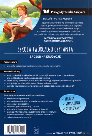 Przygody Tomka Sawyera z opracowaniem - Mark Twain [KSIĄŻKA]