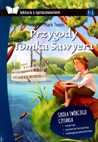Przygody Tomka Sawyera z opracowaniem - Mark Twain [KSIĄŻKA]