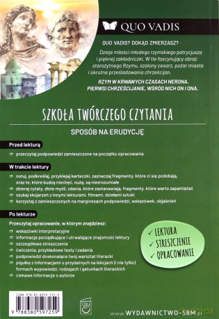 Quo Vadis z opracowaniem - Henryk Sienkiewicz [KSIĄŻKA]