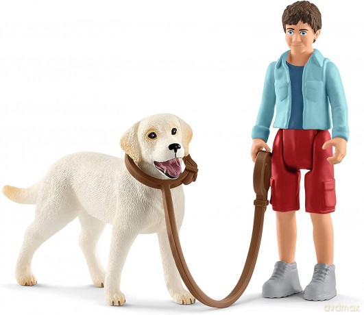 Spacer z Labrador Retriver [FIGURKA]