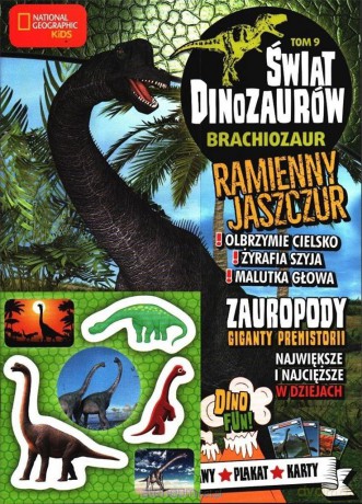 Świat Dinozaurów (Tom 9) Brachiozaur [KSIĄŻKA]