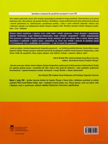 Techniki terapii poznawczej. Podręcznik praktyka - Robert L. Leahy [KSIĄŻKA]