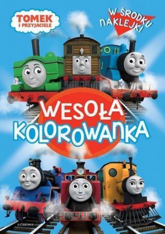 Tomek i przyjaciele. Wesoła kolorowanka [KSIĄŻKA]