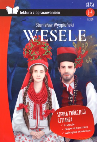 Wesele z opracowaniem - Stanisław Wyspiański [KSIĄŻKA]