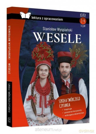 Wesele z opracowaniem - Stanisław Wyspiański [KSIĄŻKA]