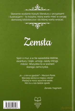 Zemsta - Aleksander Fredro [KSIĄŻKA]