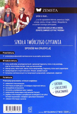 Zemsta z opracowaniem - Aleksander Fredro [KSIĄŻKA]