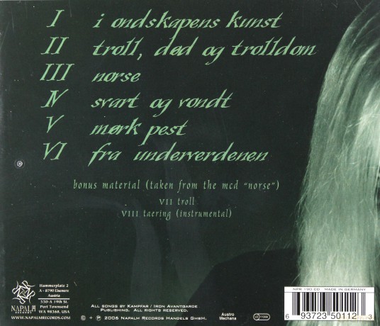 Kampfar: Fra Underverdenen/Norse [CD]