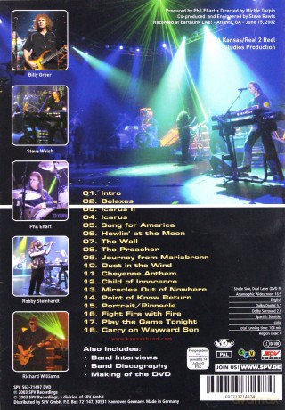 Kansas: Device-Voice-Drum [DVD]