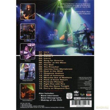 Kansas: Device-Voice-Drum [DVD]