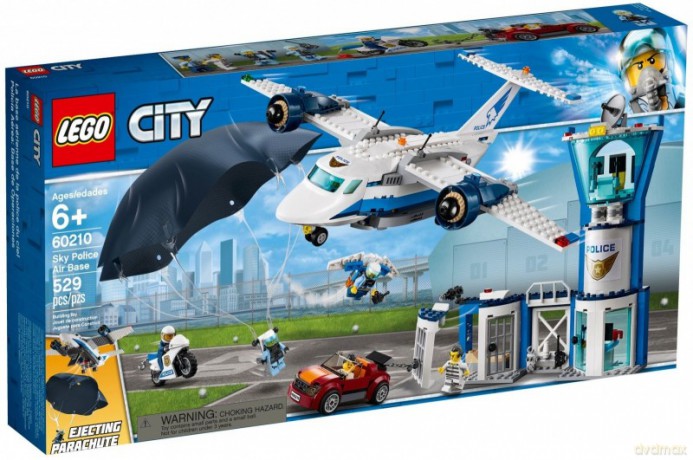 LEGO City Baza policji powietrznej (60210) [KLOCKI]