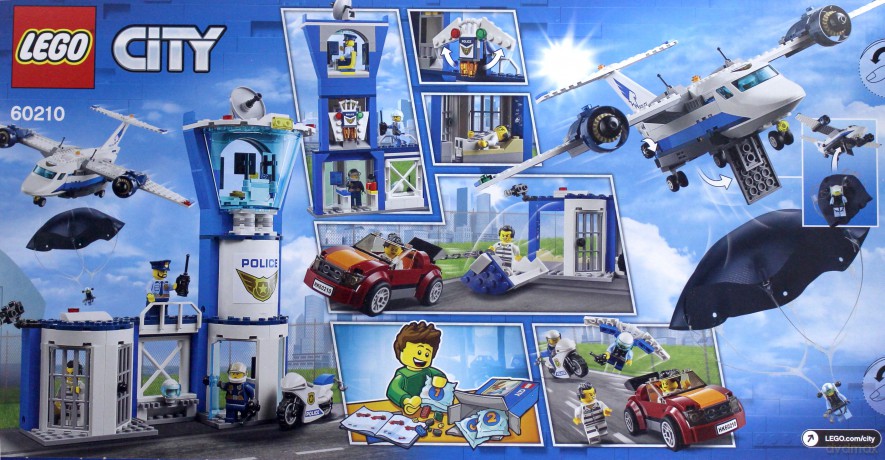 LEGO City Baza policji powietrznej (60210) [KLOCKI]