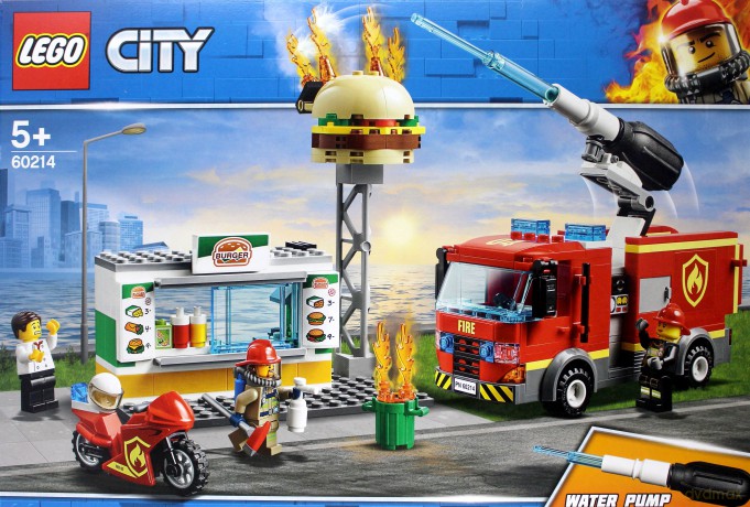 LEGO City Na ratunek w płonącym barze (60214) [KLOCKI]