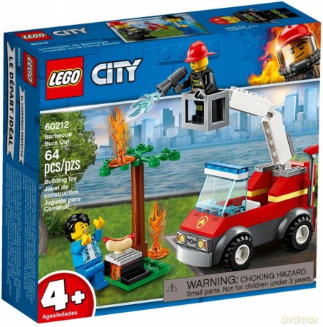 LEGO City Płonący grill (60212) [KLOCKI]