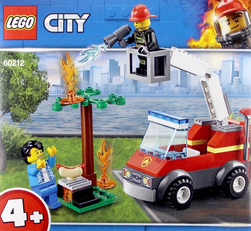LEGO City Płonący grill (60212) [KLOCKI]