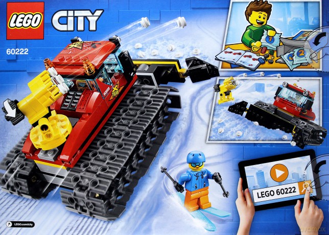 LEGO City Pług gąsienicowy (60222) [KLOCKI]