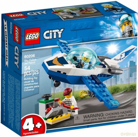 LEGO City Policyjny patrol powietrzny (60206) [KLOCKI]