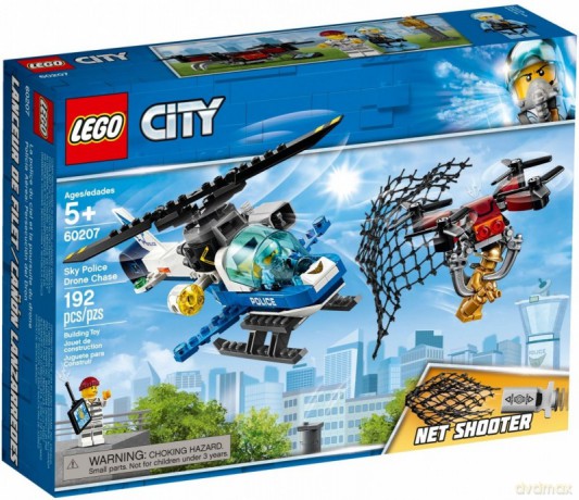 LEGO City Pościg policyjnym dronem (60207) [KLOCKI]