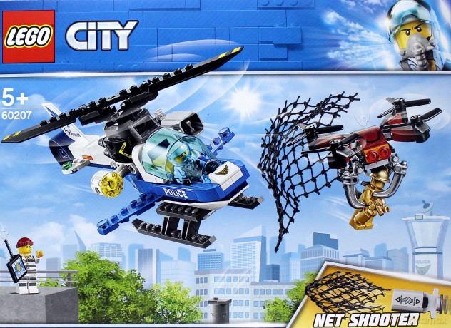 LEGO City Pościg policyjnym dronem (60207) [KLOCKI]