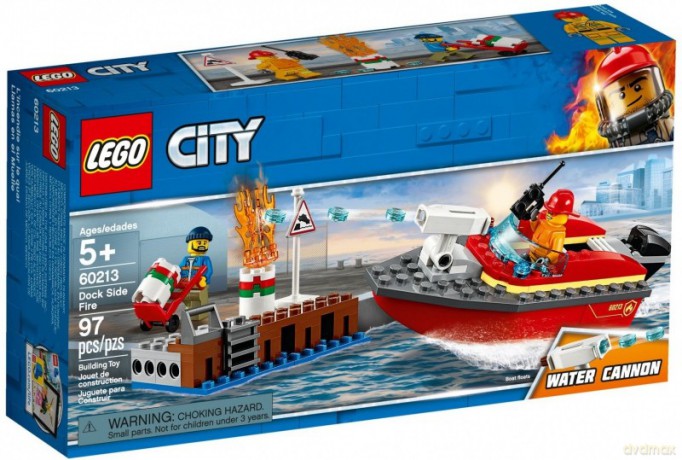 LEGO City Pożar w dokach (60213) [KLOCKI]