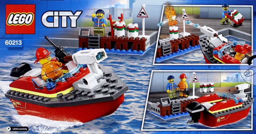 LEGO City Pożar w dokach (60213) [KLOCKI]
