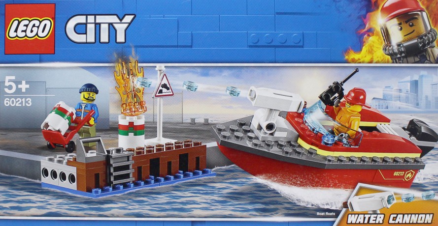LEGO City Pożar w dokach (60213) [KLOCKI]