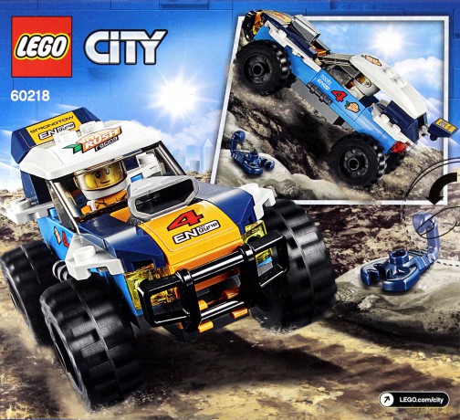 LEGO City Pustynna wyścigówka (60218) [KLOCKI]