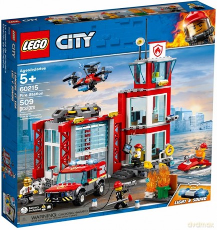 LEGO City Remiza strażacka (60215) [KLOCKI]