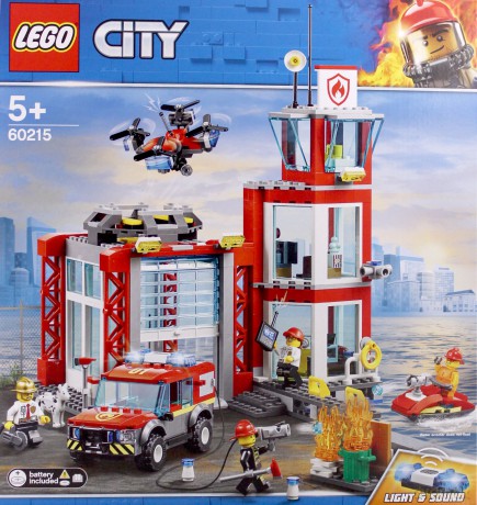 LEGO City Remiza strażacka (60215) [KLOCKI]