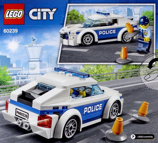 LEGO City Samochód policyjny (60239) [KLOCKI]