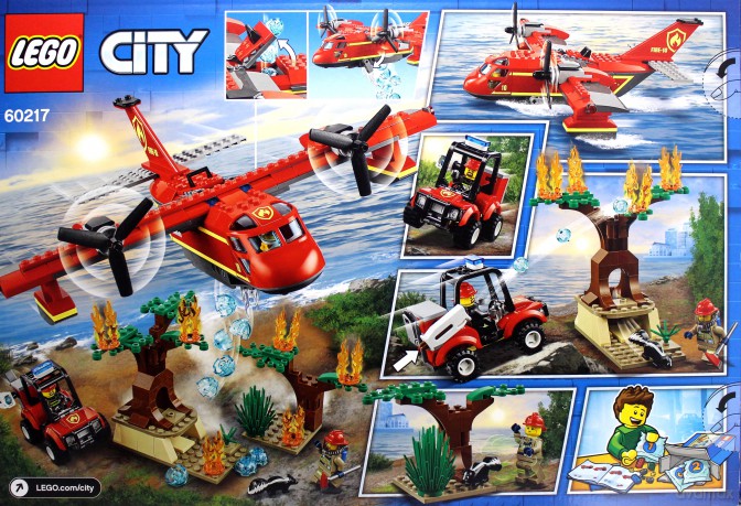 LEGO City Samolot strażacki (60217) [KLOCKI]