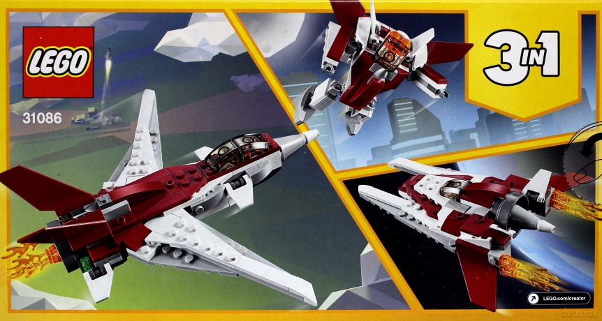 LEGO Creator Futurystyczy samolot (31086) [KLOCKI]