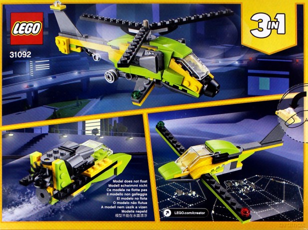 LEGO Creator Przygoda z helikopterem (31092) [KLOCKI]