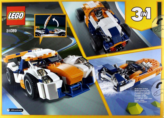 LEGO Creator Słoneczna wyścigówka (31089) [KLOCKI]