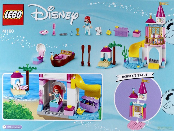 LEGO Disney Princess Nadmorski zamek Arielki (41160) [KLOCKI]