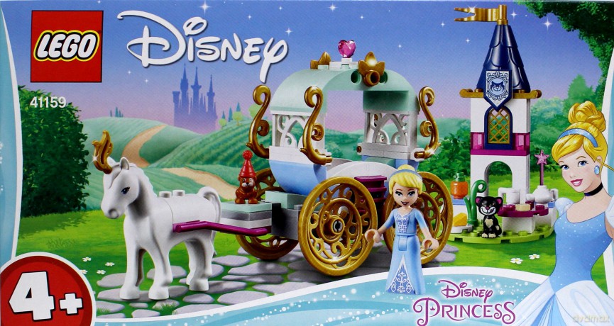 LEGO Disney Princess Przejażdżka karetą Kopciuszka (41159) [KLOCKI]
