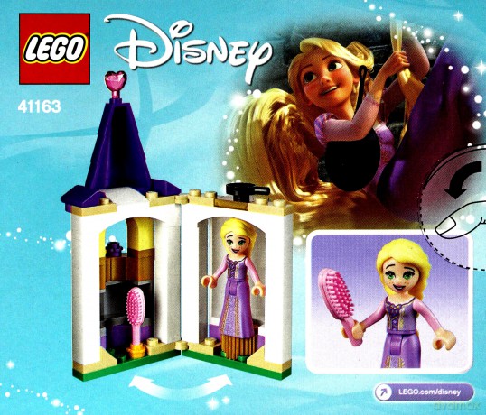 LEGO Disney Princess Wieżyczka Roszpunki (41163) [KLOCKI]