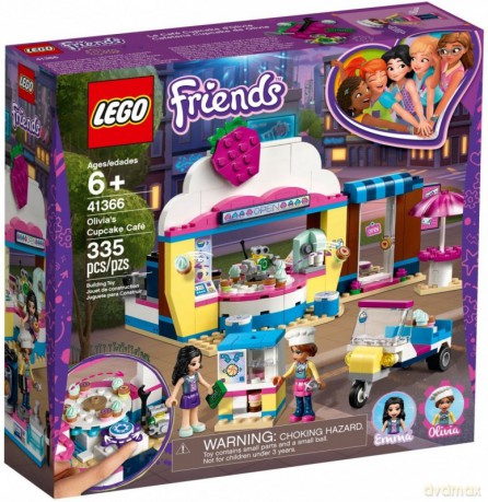 LEGO Friends Cukiernia z babeczkami Olivii (41366) [KLOCKI]
