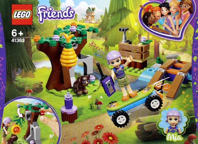 LEGO Friends Leśna przygoda Mii (41363) [KLOCKI]