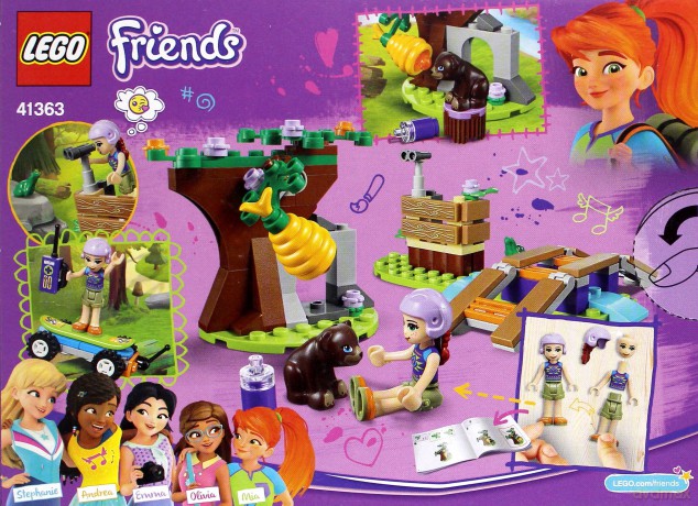 LEGO Friends Leśna przygoda Mii (41363) [KLOCKI]