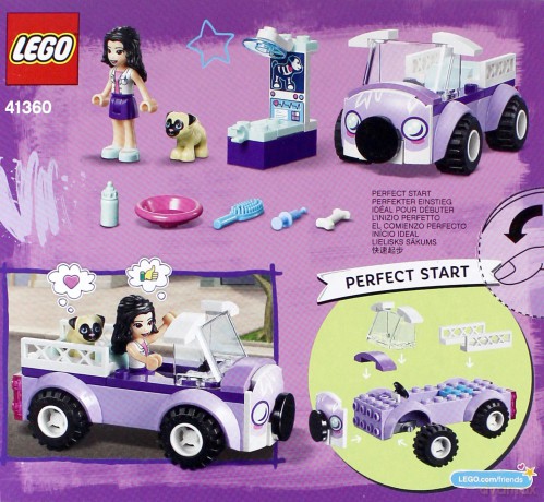 LEGO Friends Mobilna klinika weterynaryjna Emmy (41360) [KLOCKI]