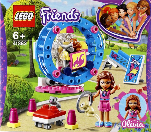 LEGO Friends Plac zabaw dla chomików Olivii (41383) [KLOCKI]