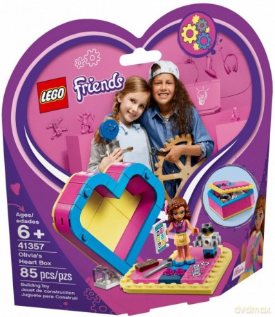 LEGO Friends Pudełko w kształcie serca Olivii (41357) [KLOCKI]