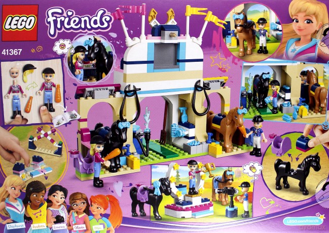 LEGO Friends Skoki przez przeszkody Stephanie (41367) [KLOCKI]