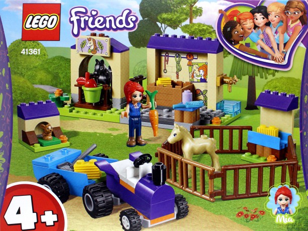 LEGO Friends Stajnia ze źrebakami Mii (41361) [KLOCKI]