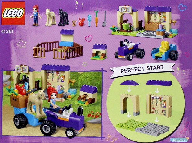 LEGO Friends Stajnia ze źrebakami Mii (41361) [KLOCKI]