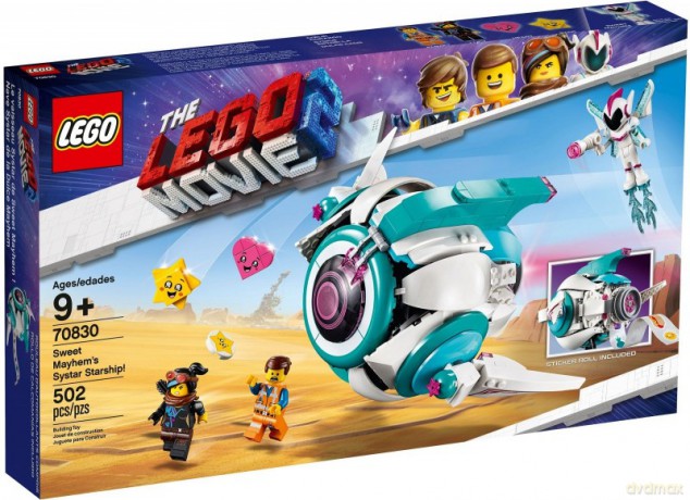 LEGO Movie Gwiezdny statek Słodkiej Zadymy (70830) [KLOCKI]