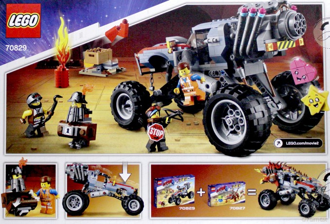 LEGO Movie Łazik Emmeta i Lucy (70829) [KLOCKI]