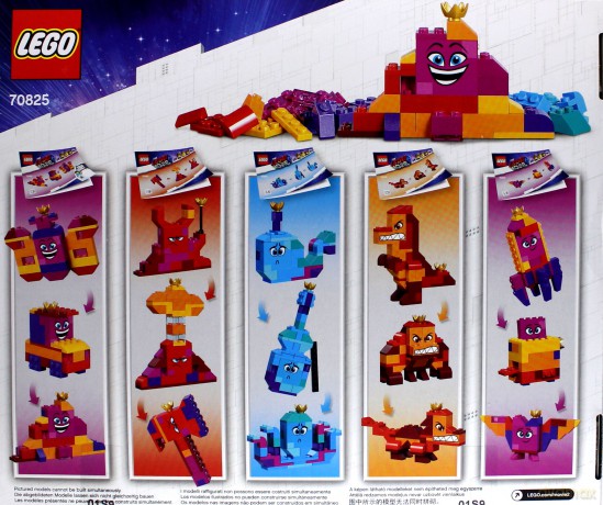 LEGO Movie Pudełko konstruktora Królowej Wisimi! (70825) [KLOCKI]