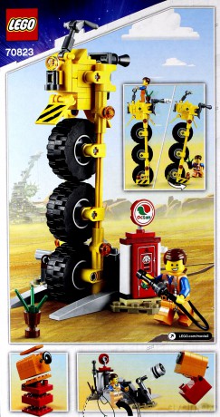 LEGO Movie Trójkołowiec Emmeta (70823) [KLOCKI]